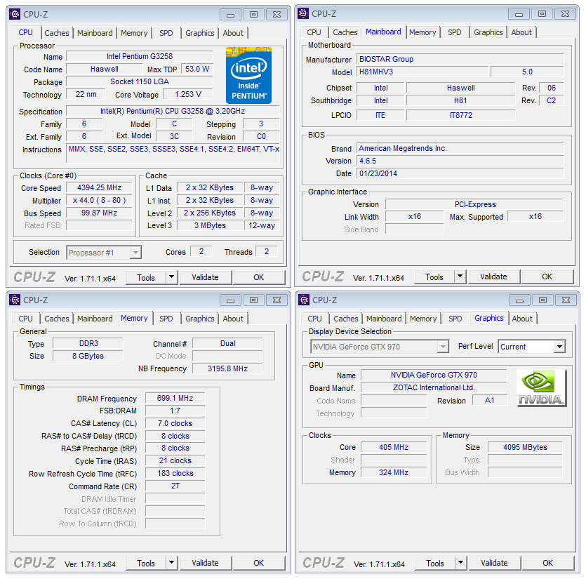 Biostar-H81-G3259-OC-CPU-Z