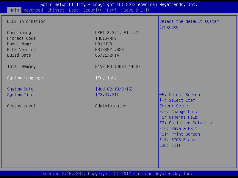 Biostar H81 Motherboard BIOS (1)