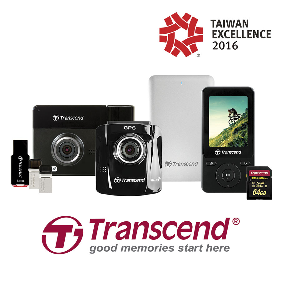 Transcend Taiwan Excellence Award PR