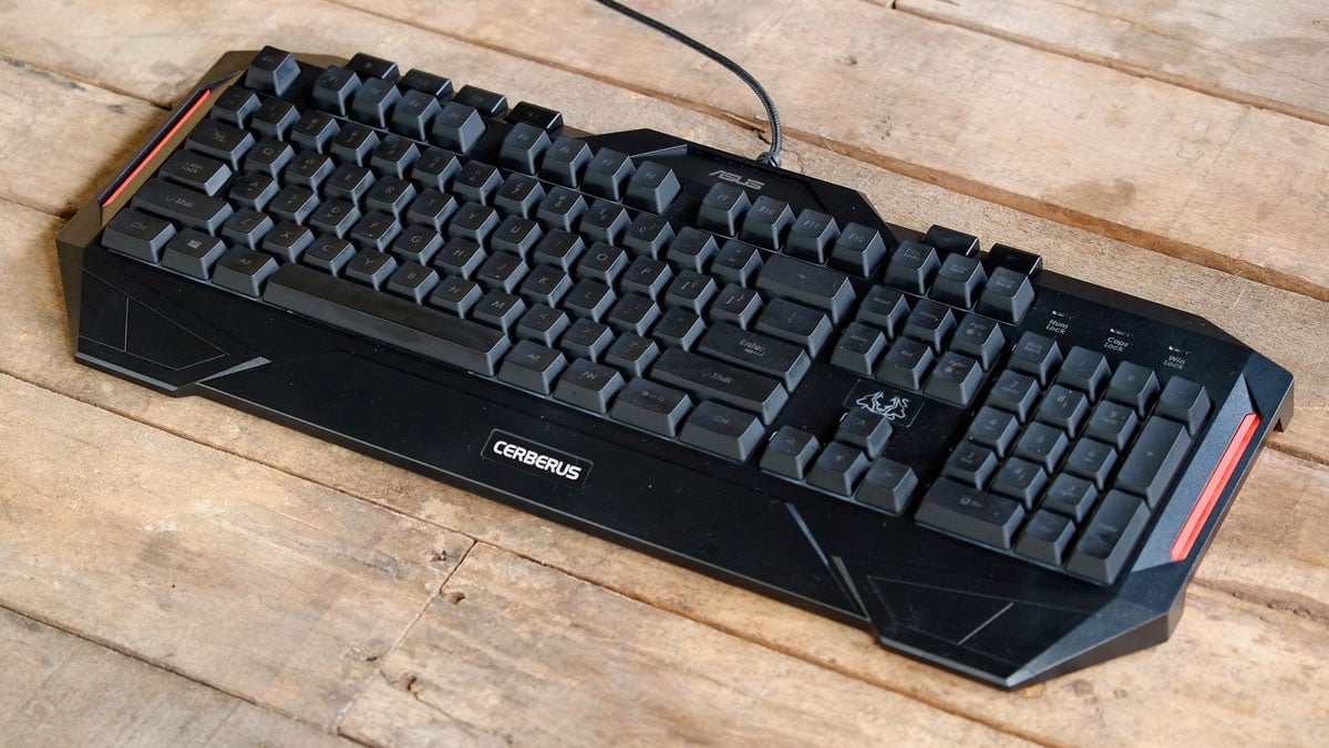 ASUS CERBERUS Mechanical Gaming Keyboard Review