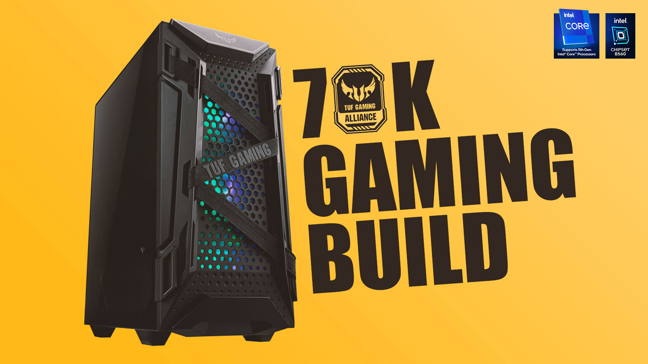 70K Gaming PC Build: Exploring the ASUS TUF Alliance Combo | TechPorn