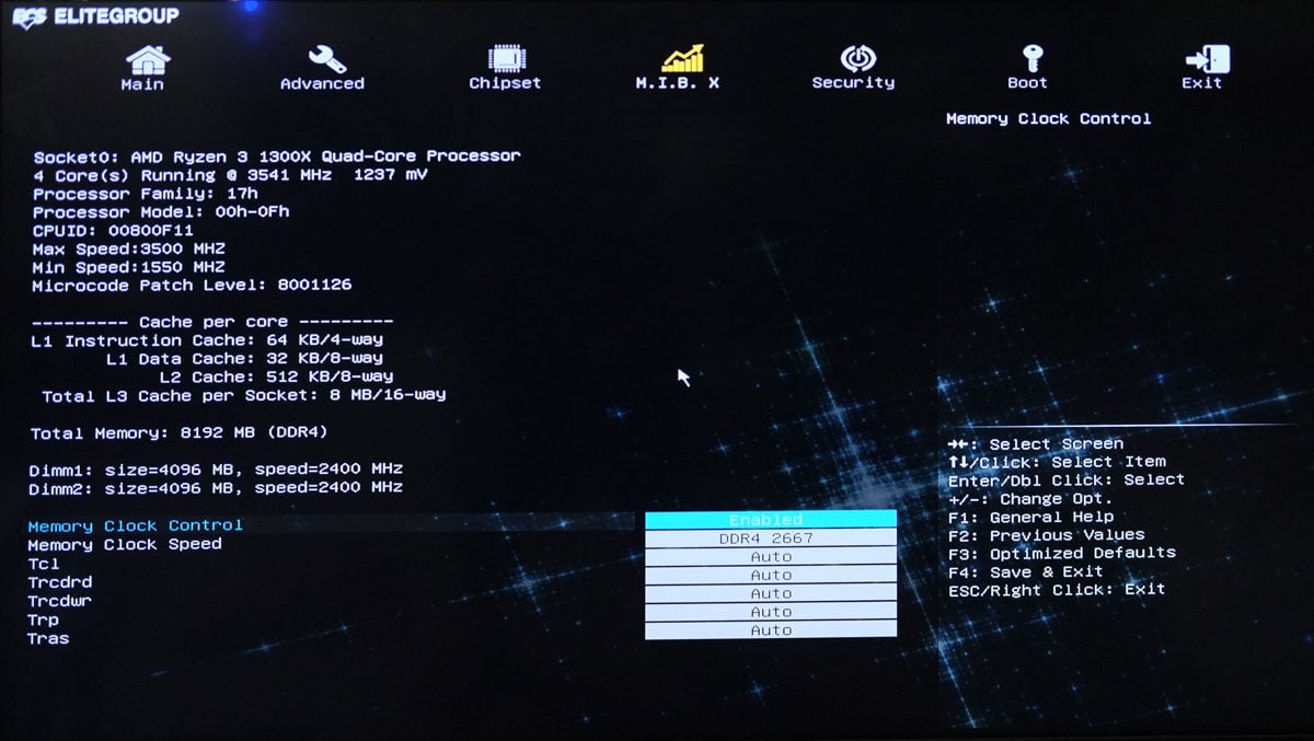 ECS A320AM4 BIOS 2