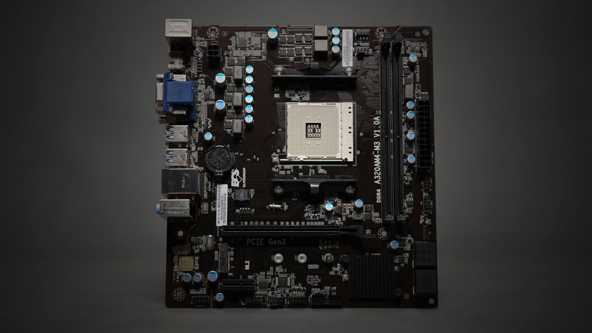 Amd a320 hot sale chipset motherboard