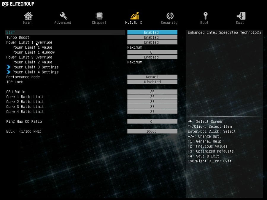 ECS Z170 Lightsaber BIOS 3