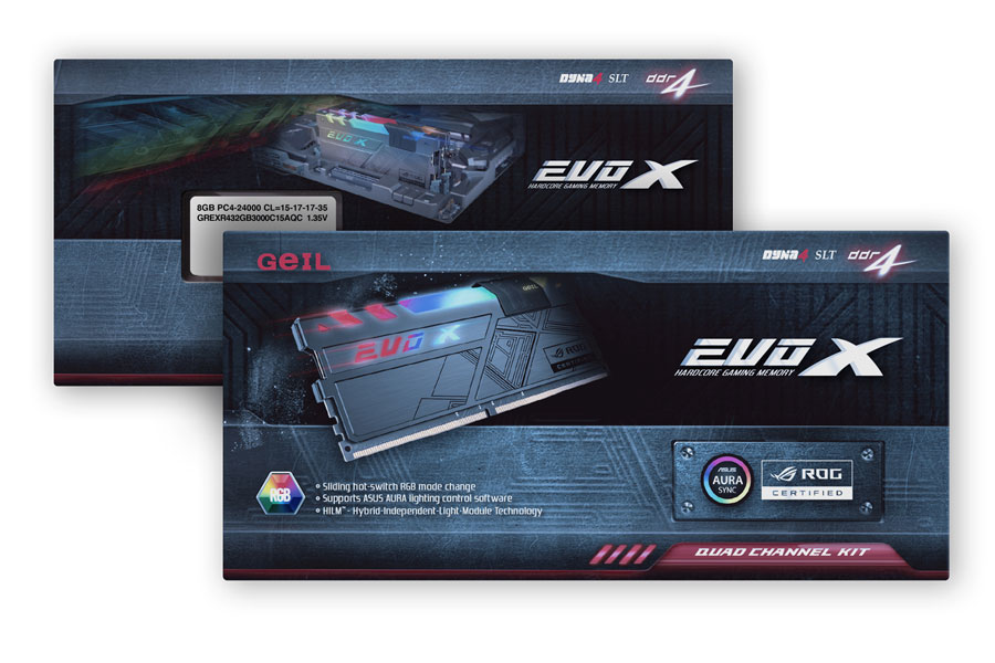 GEIL EVO X ROG DDR4 PR 3