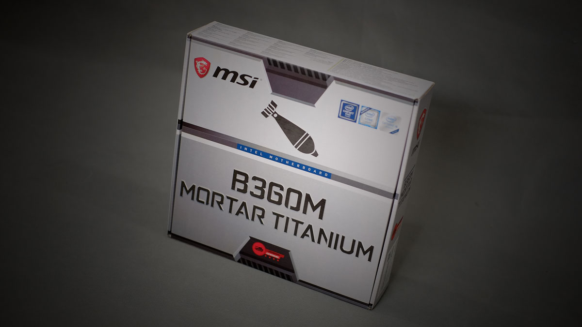 MSI B360M Mortar Titanium 1