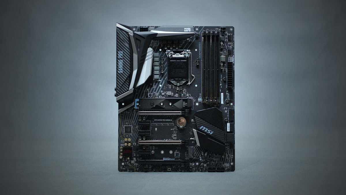 | MSI Z370 Carbon AC Motherboard | TechPorn
