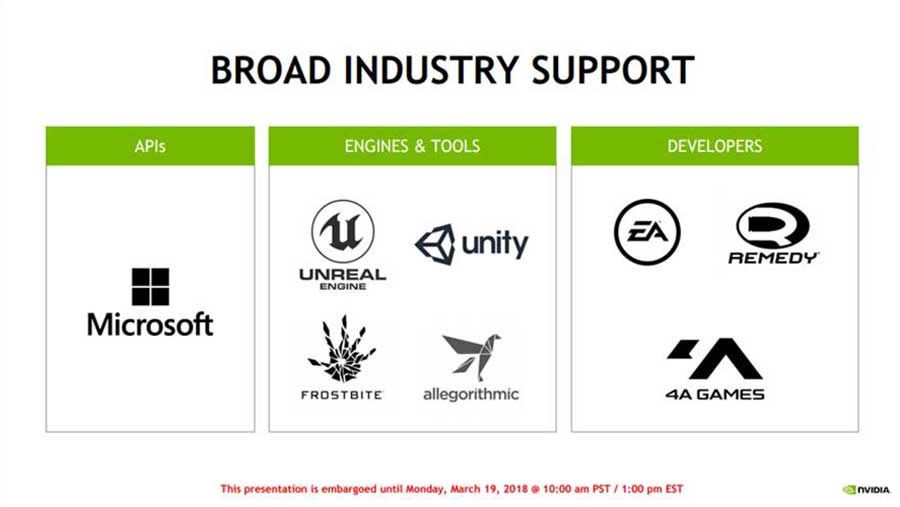 Nvidia RTX Tech Ray Tracing PR 4