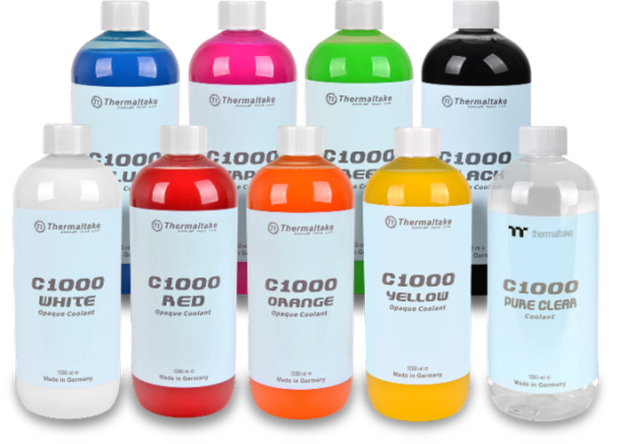 Premium Concentrate Series and C1000 Pure Clear Coolant PR 3