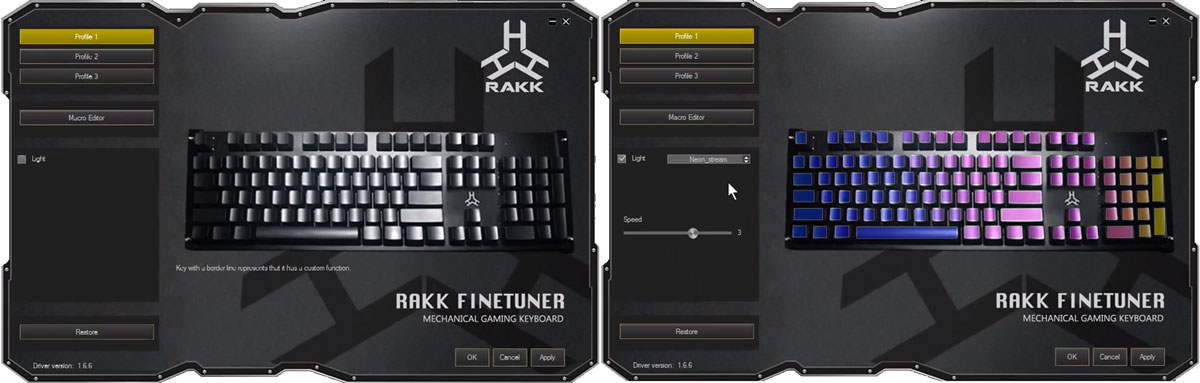 RAKK Kimat XT.2 RGB Mechanical Keyboard 12