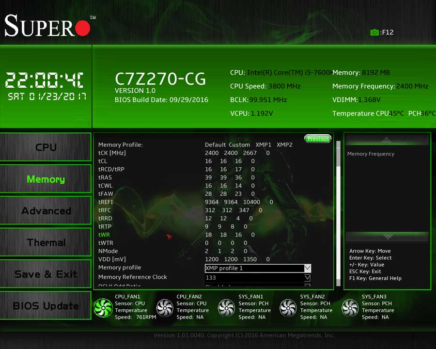 Supermicro C7Z270 UEFI BIOS (8)