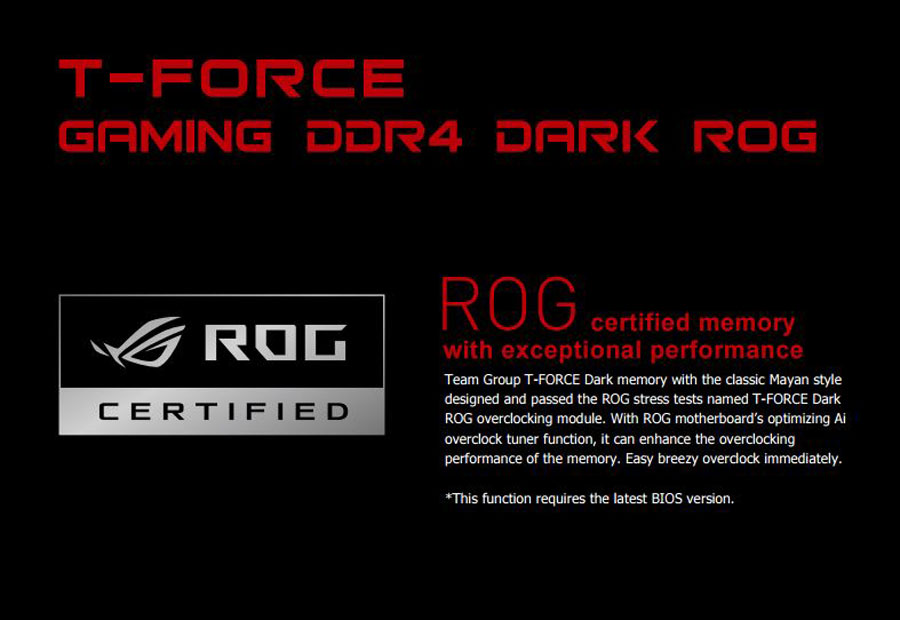 T Force Dark ROg PR 1