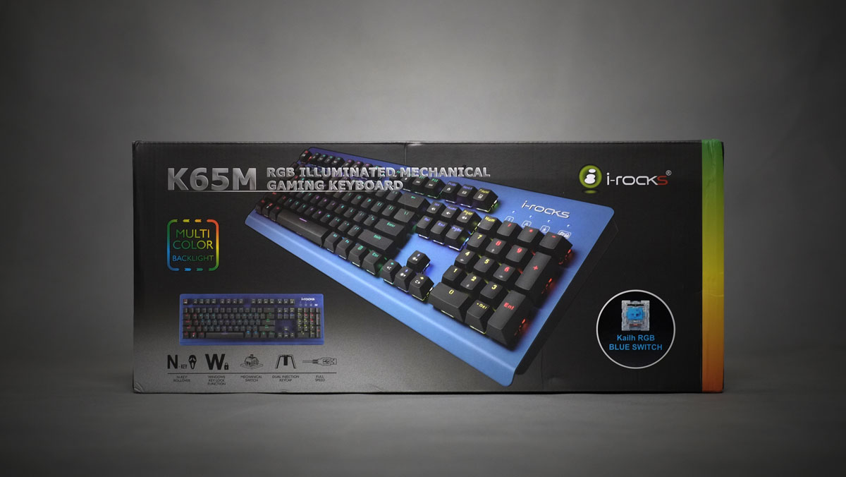 i Rocks KM65 RGB Gaming Keyboard Review 1